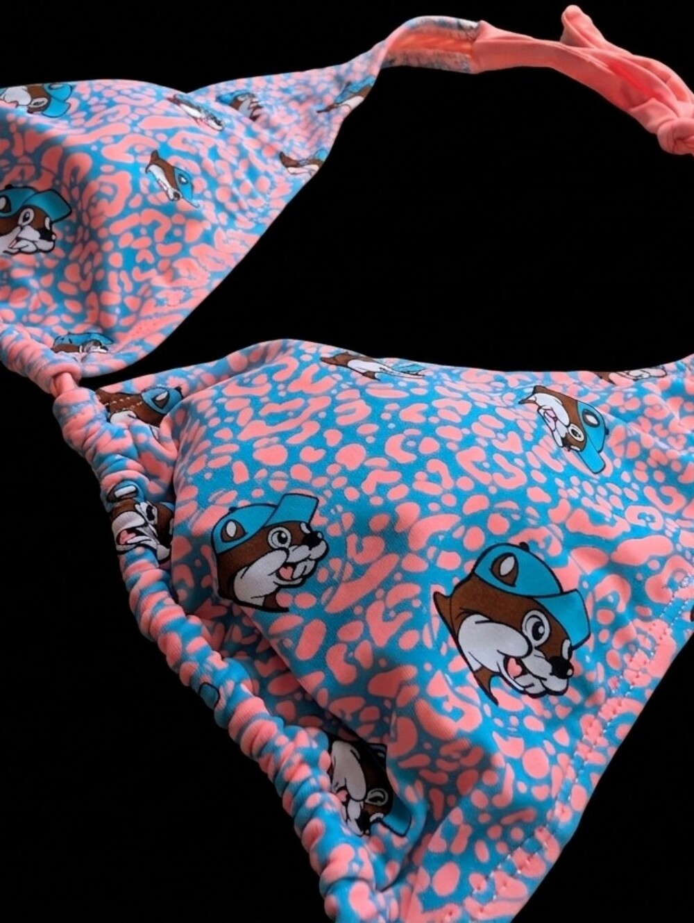 Bucees Triangle Bikini Top - Size XL - TOP ONLY